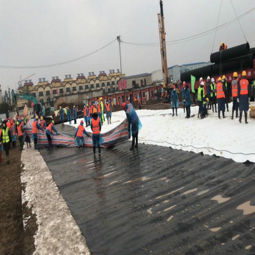 生活污水池防渗用1.2mmHDPE土工膜 1.5mm土工膜源头生产厂