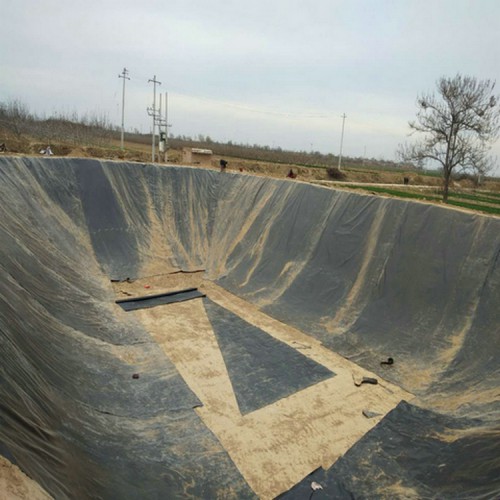 攀枝花垃圾填埋场单糙面HDPE土工膜 0.8mm防渗膜厂家批发