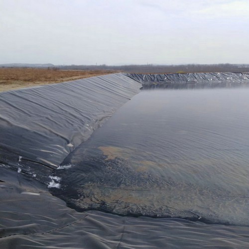 畜牧业沼液池单毛面HDPE土工膜 光面hdpe土工膜 化工污水池防渗膜