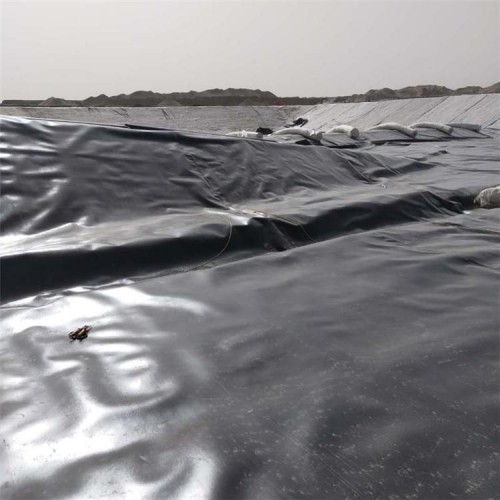 畜牧业厌氧塘糙面HDPE防渗膜 人工湖土工膜 聚乙烯HDPE防渗膜