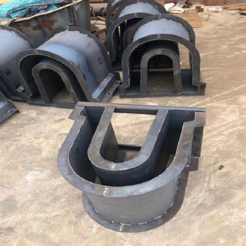 排水槽模具 预制排水槽钢模具 U型排水槽模具