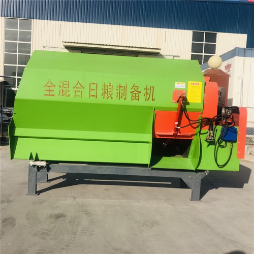 养殖饲料拌合机 卧式TMR搅拌机