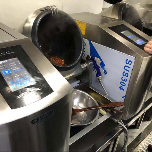 全自动炒干锅机 自动炒菜机 炒香辣虾鸭掌翼牛蛙