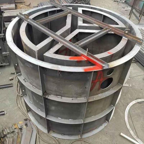 检查井筒模具 井筒钢模具 水泥井体模具