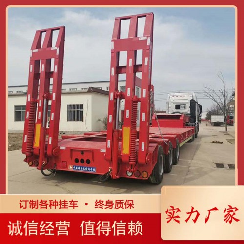低平板半挂车 低平板半挂车厂家