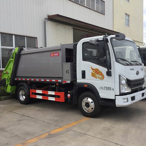6方垃圾车 压缩式垃圾车