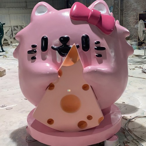 玻璃钢卡通模型雕塑 吉祥物雕塑摆件