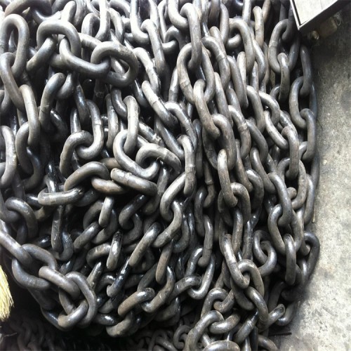 B级无缝焊接起重链条 矿用26*92圆环链条