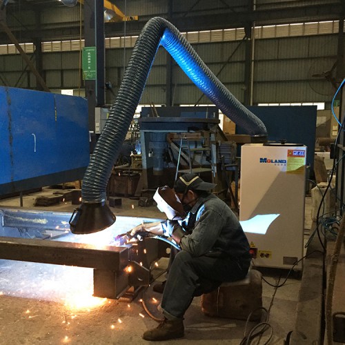 工地用焊烟净化器 双臂焊烟净化器 移动式焊烟净化器