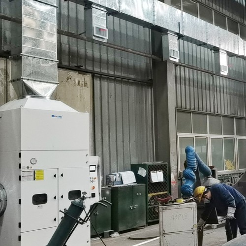 高大车间集中除尘器 吹吸式焊接集中除尘 厂房整体空气置换装置