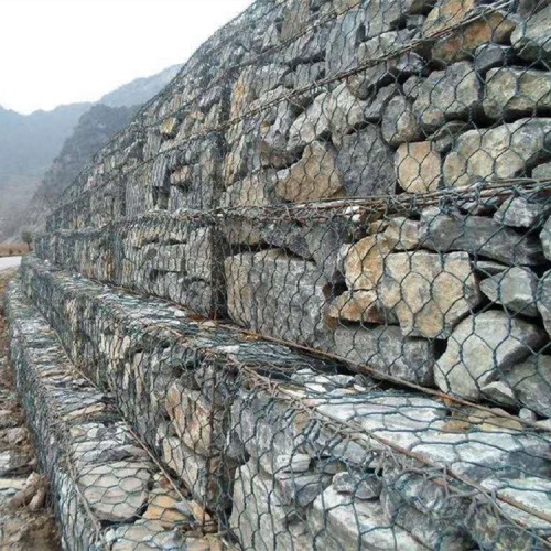 河道石笼网 格宾笼 铅丝笼护坡