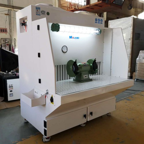 多工位打磨台 加工环保无尘打磨台 小工件打磨除尘台