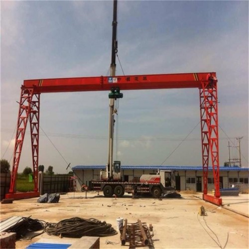 5吨单梁花架龙门吊 电动单梁门式起重机厂家直供