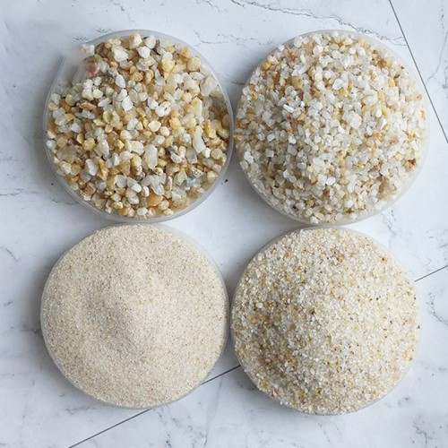 石英砂滤料 草坪石英砂 石英砂