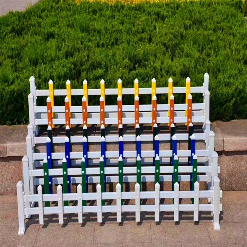 厂价长期供应 PVC护栏 社区花坛绿化围栏