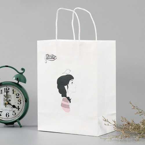 牛皮纸手提袋 白牛皮纸袋