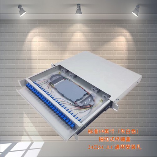 机架式12芯光缆终端盒