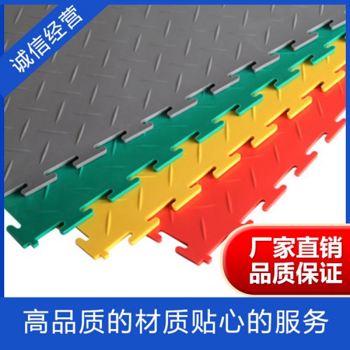 PVC塑胶地板 车间仓库用塑料地板砖
