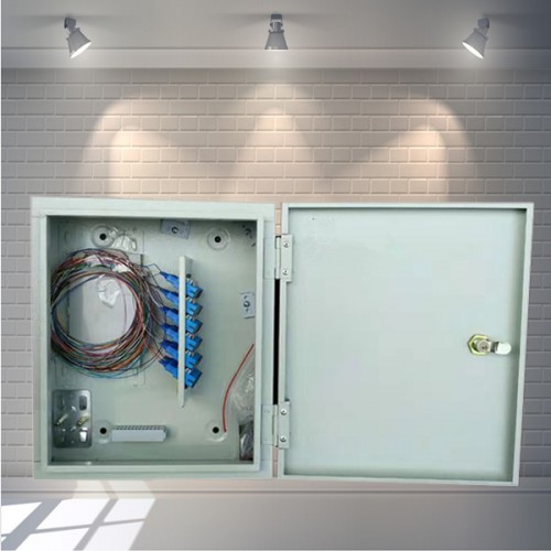 冷轧板12芯光纤分纤箱