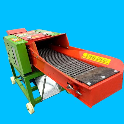 乐民牌秸秆铡草机 四刀切草揉丝机 3.8吨铡揉一体机