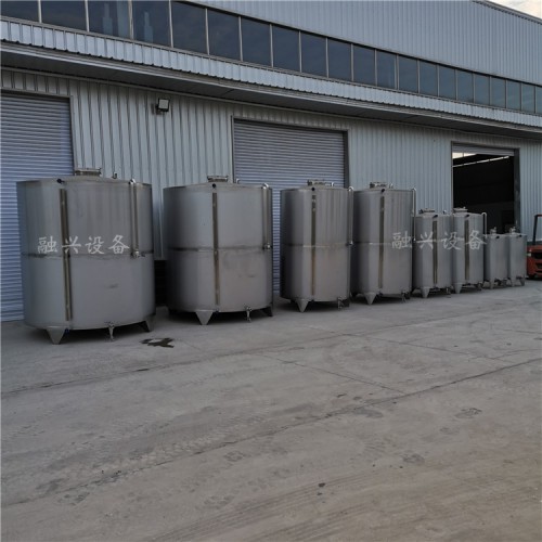 葫芦岛不锈钢酒具 白钢储存罐 立式卧式酒容器生产厂家