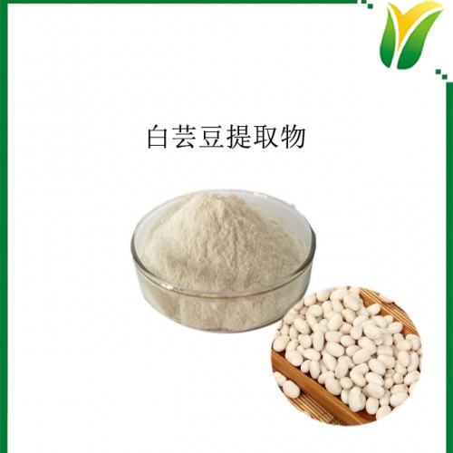 白芸豆提取物菜豆蛋白1%菜豆素1%  植物提取物