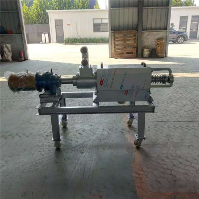 猪粪干湿分离机 全自动抽粪机 环保处理机械固液分离机视频