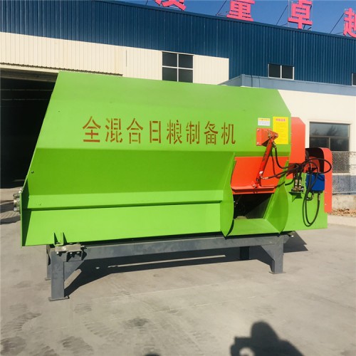 全日粮混合搅拌机 卧式tmr饲料拌合机