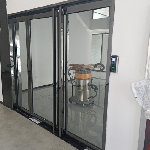 办公电动门 办公自动门 办公打卡门