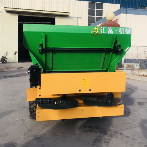 有机肥三轮撒肥机 自走式粪肥抛撒机