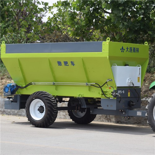 雨林厂家粉状肥料撒肥车大型多功能粪肥抛洒机