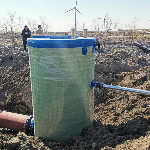 河北三江 按图定制 污水提升泵站 一体化雨水泵站