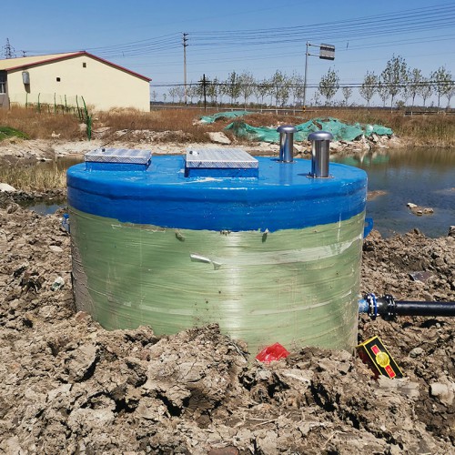 地埋式一体化预制泵站 一体化泵站厂家 雨水提升泵站
