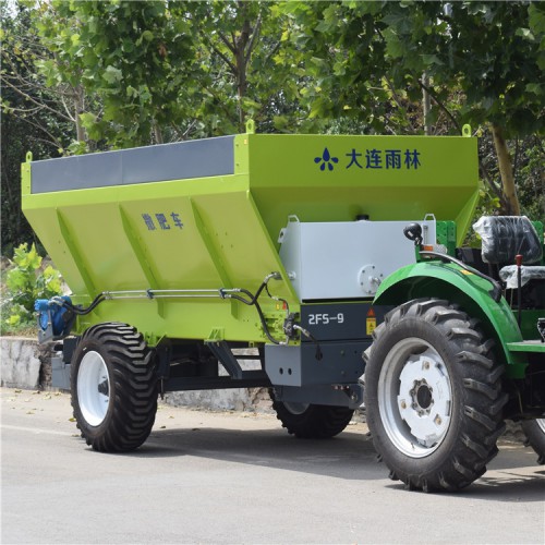 雨林厂家农家肥撒粪车 四轮撒肥机 鸡粪扬粪机
