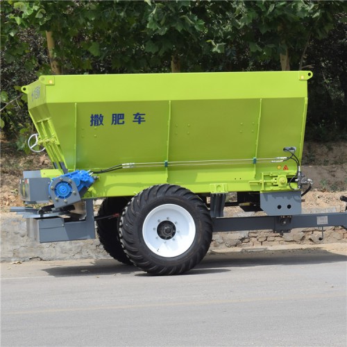 雨林撒肥机生产厂家 粪肥还田机 简单撒粪车
