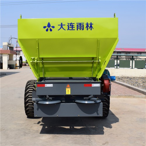雨林厂家农用有机肥喷洒车 有机肥抛撒机 支持定制