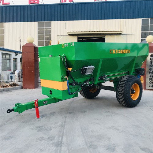 新农用撒肥车 大田农家肥撒肥机 有机肥抛肥车