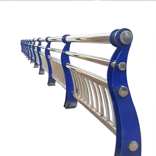 桥梁不锈钢护栏 复合管防撞护栏 304不锈钢复合管