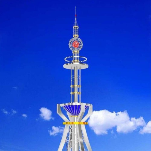 楼顶避雷装饰塔生产厂家 景观装饰工艺塔 装饰塔