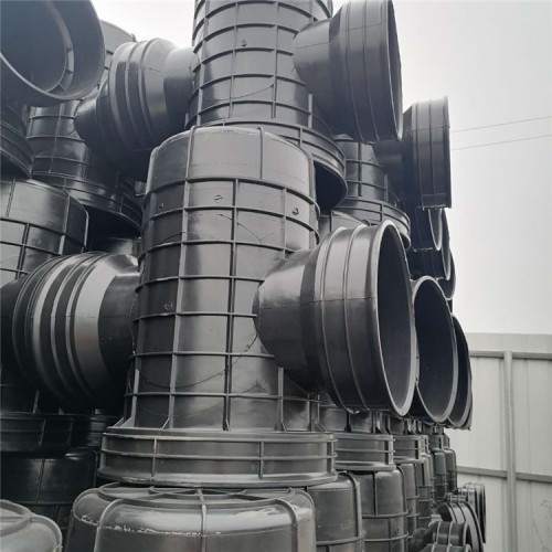 HDPE成品直通塑料检查井 厂家直销