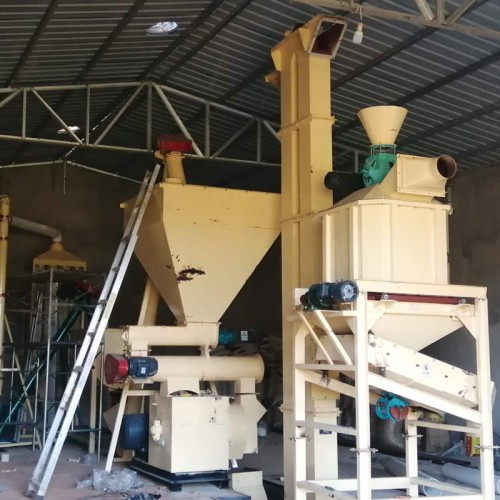 饲料颗粒机成套机组 猪鸡鸭鹅鱼鸽子颗粒饲料生产线