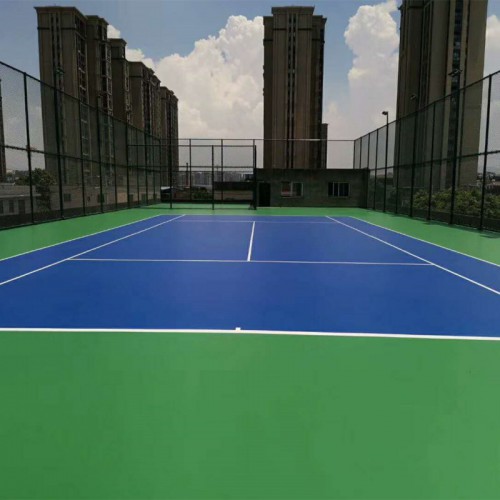 硅pu塑胶地面 球场