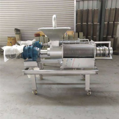 300加长型螺旋分离机现货供应 鸿越全不锈钢分离机结实耐用