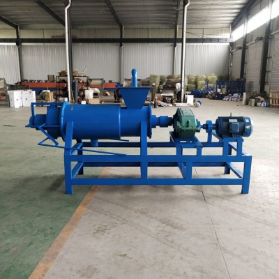 养殖场猪粪牛粪固液分离机 微滤式干湿分离机 四川鸡鸭粪脱水机