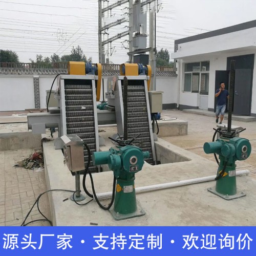 格栅清污机 旋转式格栅清污机 拦污栅回转式清污机