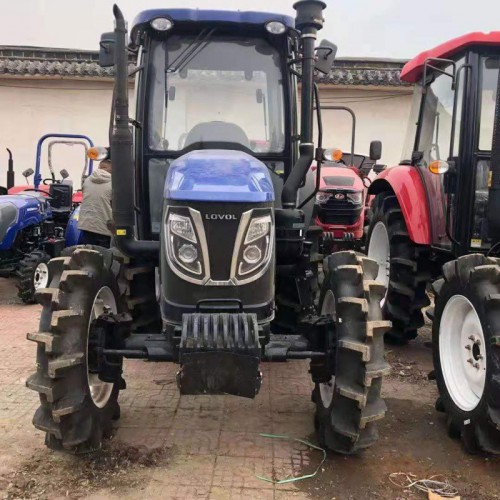 厂家直销雷沃904农用拖拉机 四驱四轮高配置耕地机