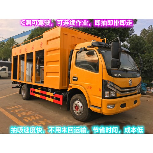 东风多利卡化粪池污水处理车 多功能吸污车厂家