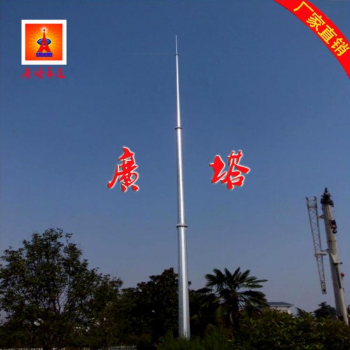 GH环形钢管避雷针19米避雷针塔河北广讯厂家可定制生产