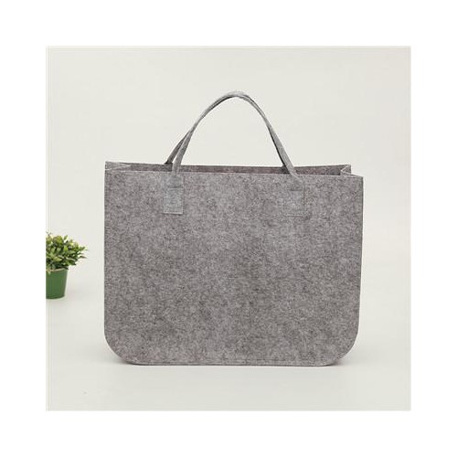 毛毡手提包 毛毡布袋 简约时尚无纺布超市购物袋