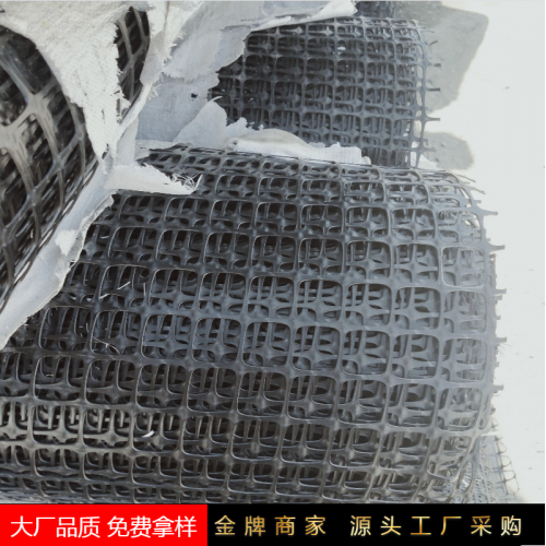高强地基用双向塑料土工格栅 山东格栅厂家